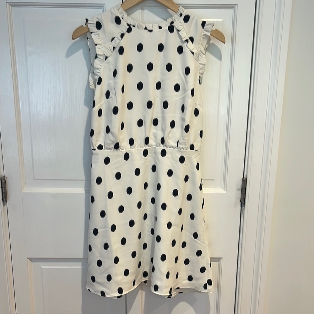 Ann Taylor Black and White Casual Dress